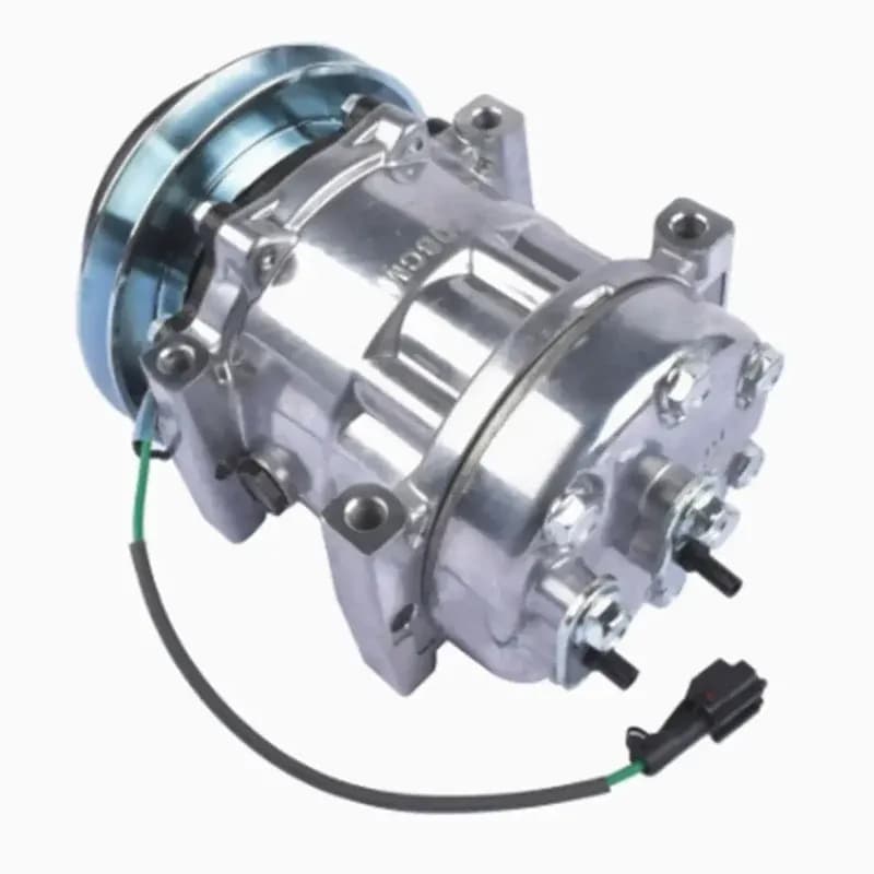 SANDEN  KLİMA KOMPRESÖR - 47759181 - iş makinesi yedek parçası