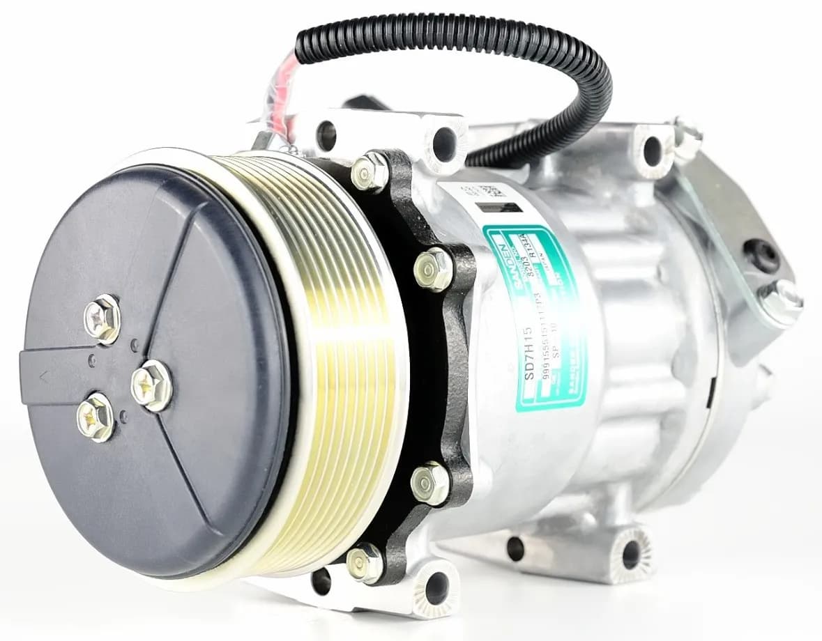 SANDEN KLİMA KOMPRESÖR - SANDEN8203 - iş makinesi yedek parçası